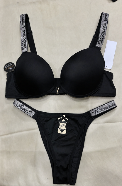 Ruby Luxe Diamond Bra Set ✨