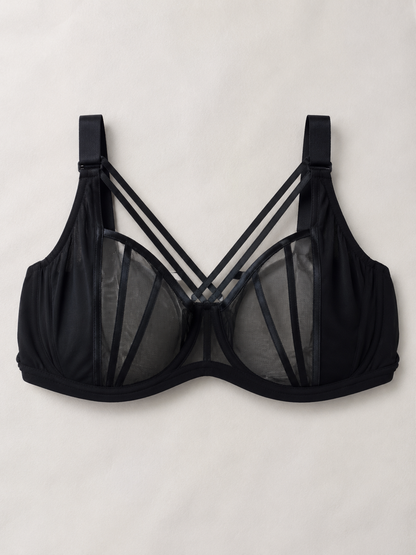Pack of 3 Elegance Sheer Support Bra