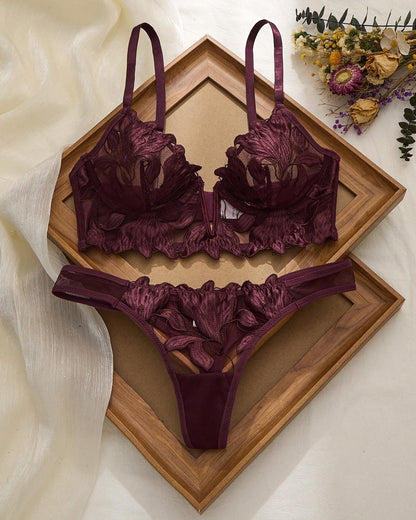 Pack of 3 Luna Petal Lace Bra